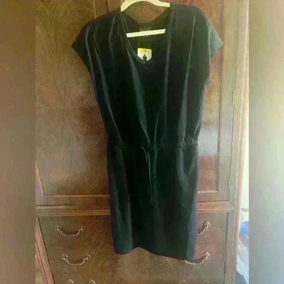 32 degees Cool ladies black drawstring dress Small NWT - Picture 2 of 10